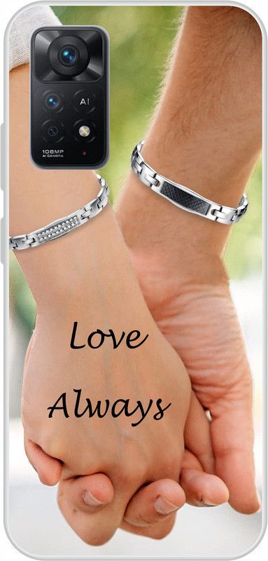 LoveCase Back Cover for Mi Redmi Note 11 Pro Plus 5G  (Multicolor, Silicon, Pack of: 1)