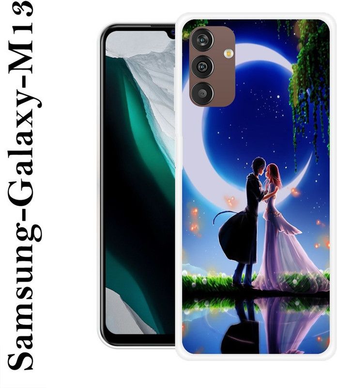 redfly Back Cover for Samsung Galaxy M13  (Multicolor, Grip Case, Silicon)