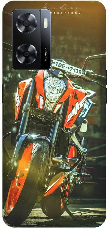 DBR SAFE Back Cover for OPPO A 57e, CPH23870, KTM, DUKE, BIKE, LOVER, SPORTS  (Multicolor, Hard Case, Pack of: 1)