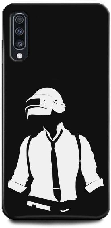 INTELLIZE Back Cover for Samsung Galaxy A70/SM-A705GZKHINS pubg,Printed  (Multicolor, Shock Proof, Pack of: 1)