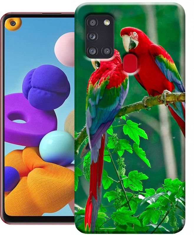 CUTECASE Back Cover for Samsung Galaxy A21s Mobile back cover /Samsung a21s back cover  (Multicolor, Anti-radiation, Silicon, Pack of: 1)