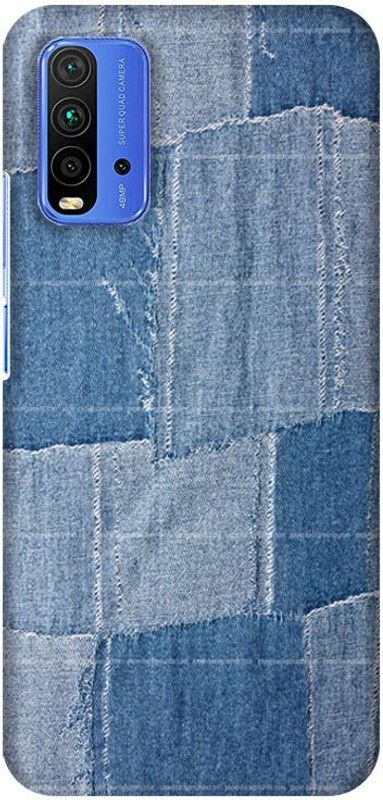 PNBEE Back Cover for Xiaomi Redmi 9 Power, M2010J19SI - Jeans Pattern Print  (Multicolor, Hard Case)
