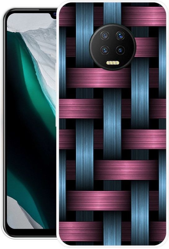 vaidik Back Cover for Infinix Note 7  (Multicolor, Dual Protection, Silicon, Pack of: 1)