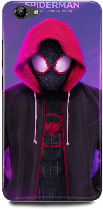 FUGGA Back Cover for vivo V5, 1601, SPIDERMAN, AVENGER, MARVEL, SUPER, HERO, LOVER  (Red, Hard Case)