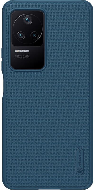 Nillkin Back Cover for Poco F4 5G  (Blue, Hard Case, Pack of: 1)