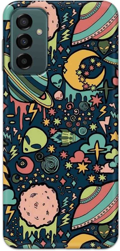 NDCOM Back Cover for Samsung Galaxy F23 5G Alien Printed  (Multicolor, Hard Case, Pack of: 1)