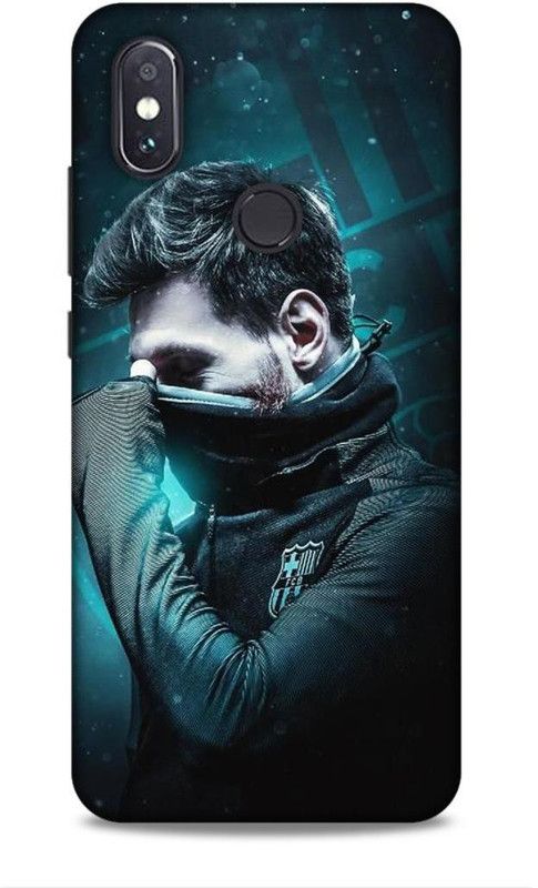 MAPPLE Back Cover for Redmi Mi A2 (Lionel Messi / Messi / Football / Barcelona)  (Multicolor, Hard Case, Pack of: 1)