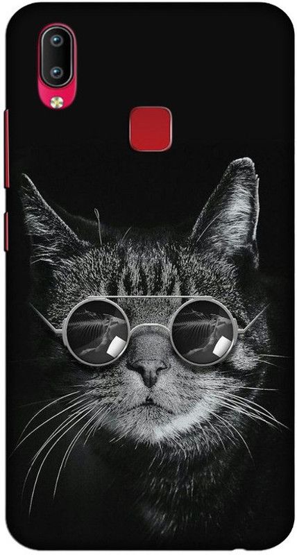 CROKIAN Back Cover for Vivo Y95 Cat Back Cover  (Multicolor, Hard Case)