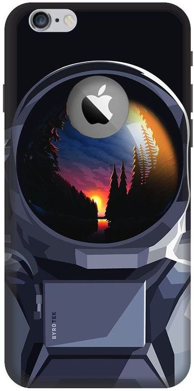 BYXIS Back Cover for iphone 6 cut astronaut, space, galaxy, dark  (Multicolor, Shock Proof, Pack of: 1)