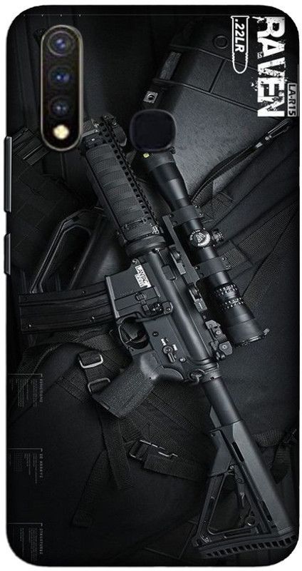CROKIAN Back Cover for Vivo Y19 Weapon Back Cover  (Multicolor, Hard Case, Pack of: 1)