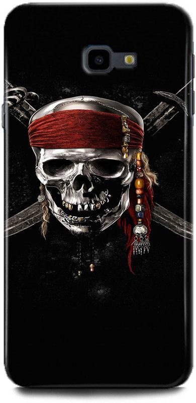 Afterglow Back Cover for SAMSUNG Galaxy J4 Plus GHOST RIDER, BLUE FKLAME, FIRE, SKULL  (Multicolor, Shock Proof, Pack of: 1)