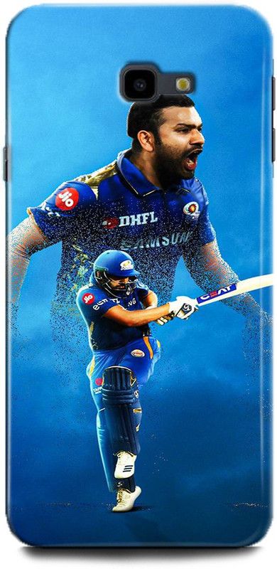 Afterglow Back Cover for SAMSUNG Galaxy J4 Plus ROHIT SHARMA, BCCI,CRICKETER, INDIAN KHILADI, IPL, MI, T20  (Multicolor, Shock Proof, Pack of: 1)