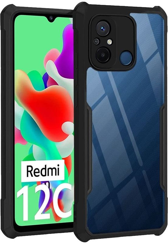 Casehub Front & Back Case for Redmi 12C  (Green, Dual Protection, Pack of: 1)