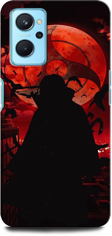ORBIQE Back Cover for OPPO A76  (Black, Red, Hard Case, Pack of: 1)