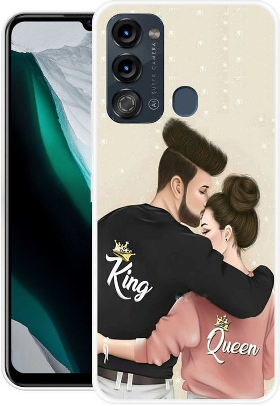 BAILAN Back Cover for Itel Vision 3  (Multicolor, Silicon)