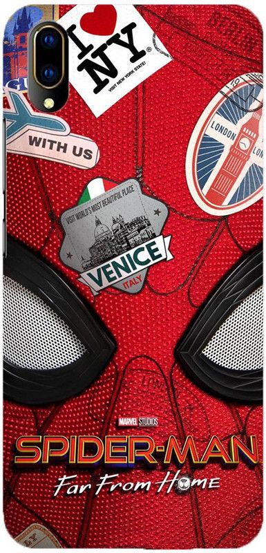 NDCOM Back Cover for Vivo V11 Pro Avengers End Game Spider Man Printed  (Multicolor, Hard Case)