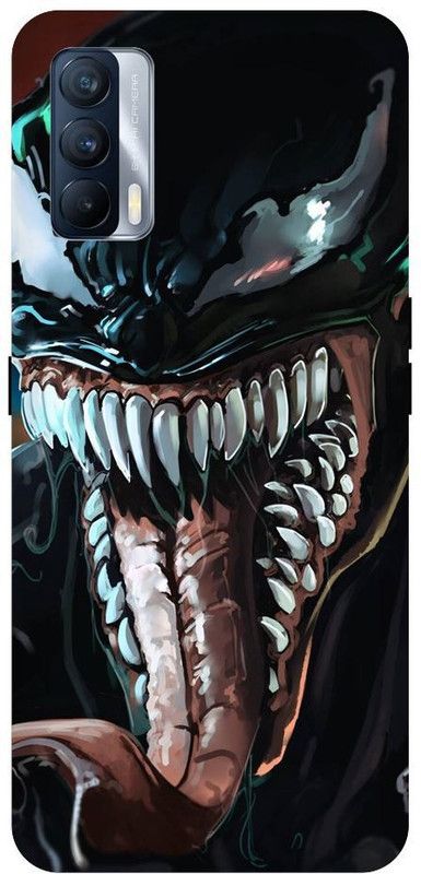 URCHIN Back Cover for Realme X7 Venom, Venom movie, Marval, Comic, Spiderman, Anti hero, Superhero  (Multicolor, Shock Proof, Pack of: 1)