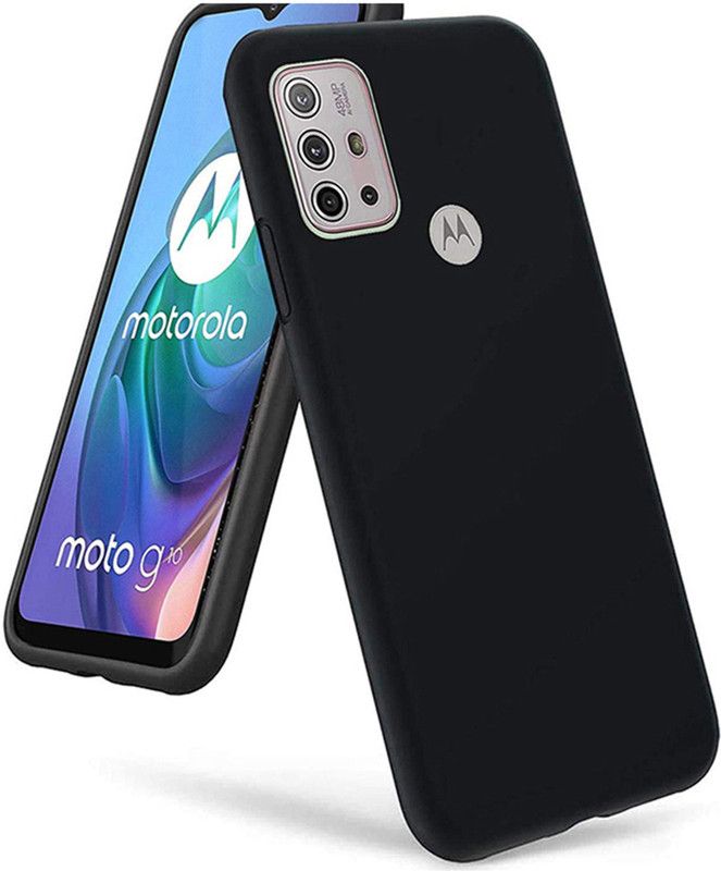 Axzu Back Cover for Moto G10, Moto G10 Power, Moto G30  (Black, Grip Case, Silicon, Pack of: 1)