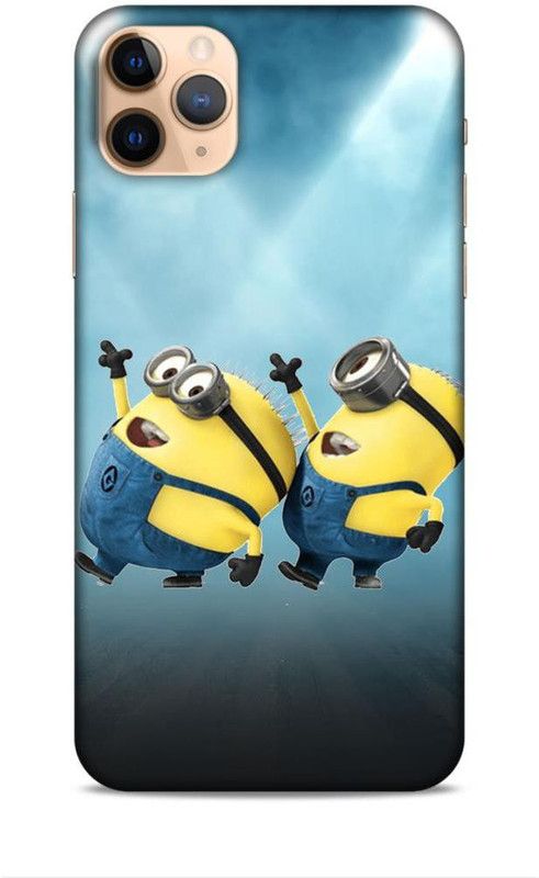 Trinetra Back Cover for Apple iPhone 11 Pro (Minions / Despicable Me)  (Black, Hard Case)