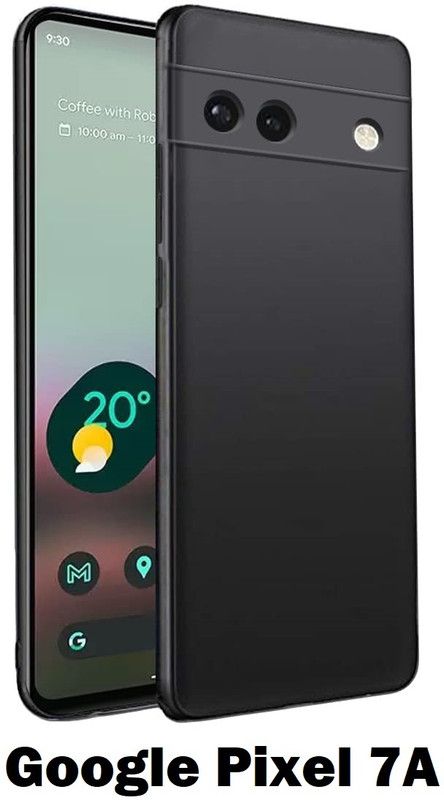welldesign Back Cover for Google Pixel 7A, Pixel 7A  (Black, Shock Proof, Pack of: 1)