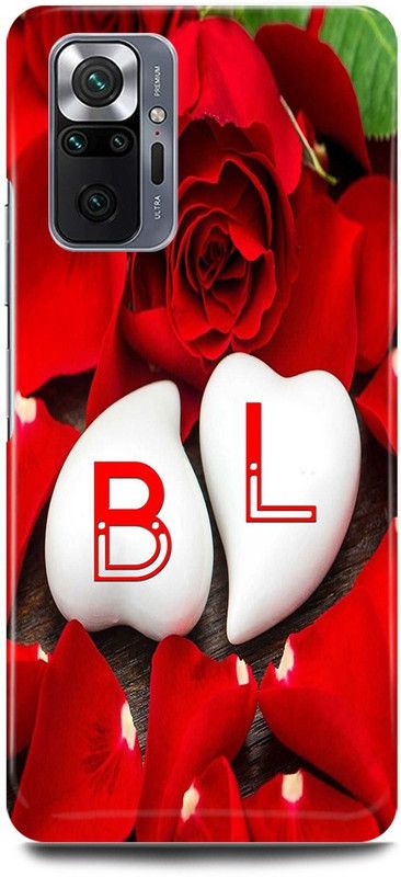 MP ARIES MOBILE COVER Back Cover for REDMI Note 10 Pro, B LOVES L NAME,B NAME, L LETTER, ALPHABET,B LOVE L NAME  (Multicolor, Hard Case, Pack of: 1)
