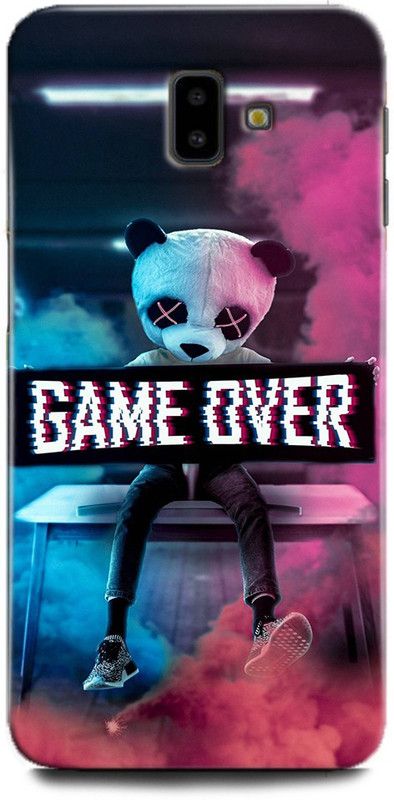 Afterglow Back Cover for SAMSUNG Galaxy J6 Plus GAME OVER, PANDA, COLOURFULL, NEON, TRAP BOY, STREET, TRAP  (Multicolor, Shock Proof, Pack of: 1)
