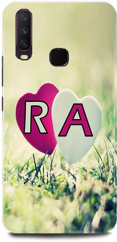 MP ARIES MOBILE COVER Back Cover for Vivo Y12,1904,R Loves A Name,R Name, A Letter, Alphabet,R Love A NAME  (Multicolor, Hard Case, Pack of: 1)
