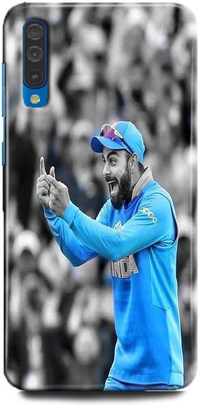 FIKORA Back Cover for Samsung Galaxy A50/SM-A505FZKDINS VIRAT KOHLI PRINTED  (Multicolor, Hard Case)