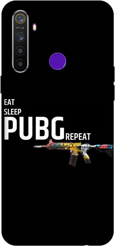 URCHIN Back Cover for Realme 5iPubg, Pubg Map, Pubg Game, Pubg Love  (Multicolor, Shock Proof, Pack of: 1)