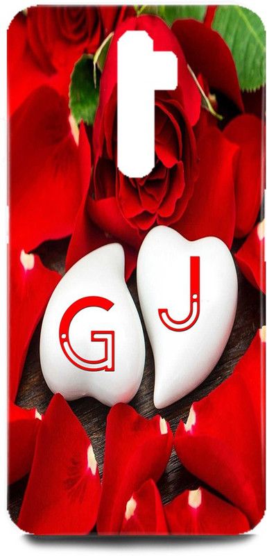 MP ARIES MOBILE COVER Back Cover for OPPO A9 2020/CPH1937,G Loves J Name,G Name, J Letter, Alphabet,G Love J NAME  (Multicolor, Hard Case, Pack of: 1)
