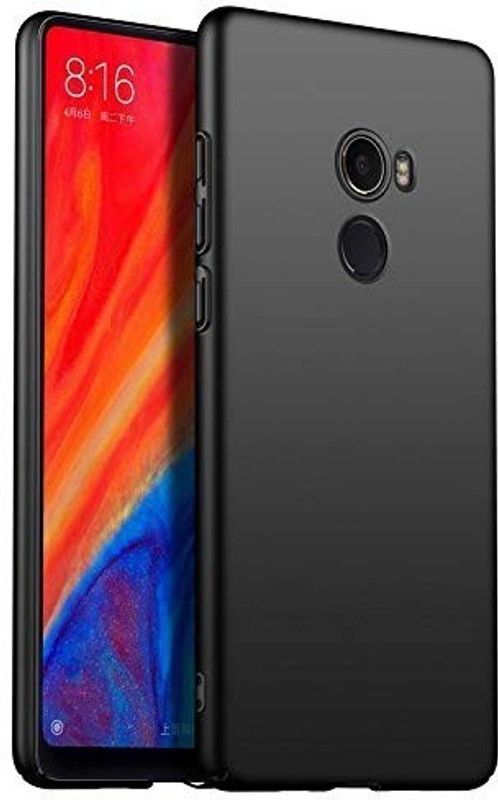 S-Gripline Back Cover for Mi Mix 2  (Black, Silicon)
