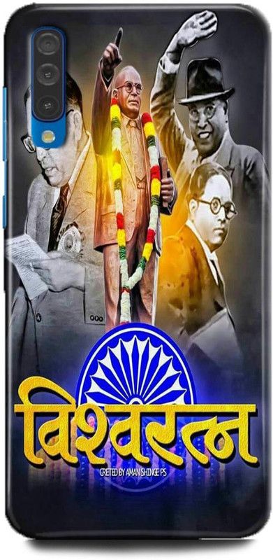 FIKORA Back Cover for Samsung Galaxy A50/SM-A505FZKDINS BABA SAHEB PRINTED  (Multicolor, Hard Case, Pack of: 1)