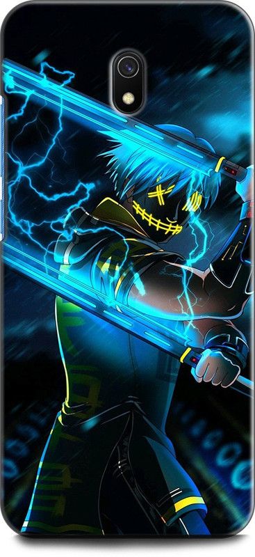 Wall Art Back Cover for Redmi 8A KANEKI, TOKYO GHOUL, ANIME  (Multicolor, Dual Protection, Pack of: 1)