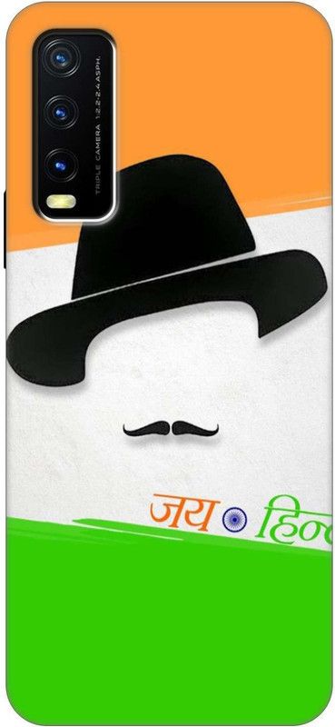VEERHOM Back Cover for Vivo Y20A Back Cover  (Multicolor, Grip Case, Silicon)