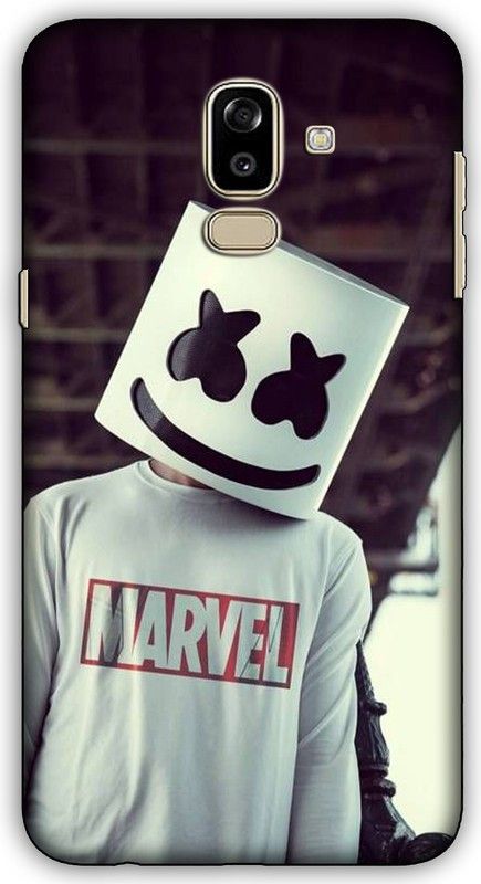 CROKIAN Back Cover for Samsung Galaxy J8 Marshmello Back Cover  (Multicolor, Hard Case, Pack of: 1)