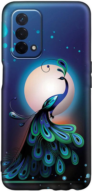 CLASSYPRINT Back Cover for OPPO A74 5G  (Blue)
