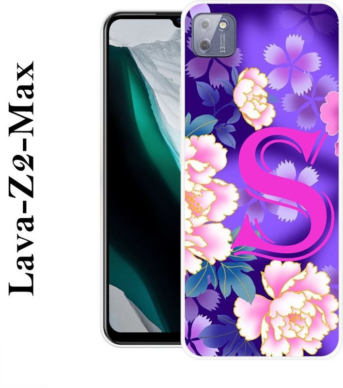 VITARO Back Cover for Lava Z2 Max  (Pink, Purple, Grip Case, Silicon)