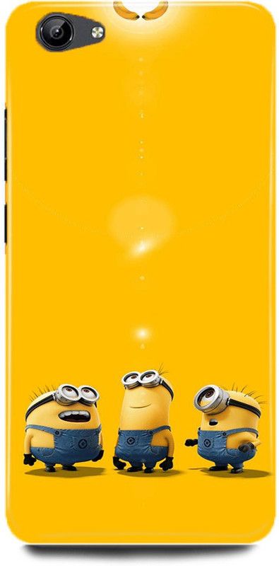 ZIGTOZAG SHOPPE Back Cover for realme 1,1, MINIONS, CUTE, FUNNY, COMIC, CARTOON  (Multicolor, Hard Case)