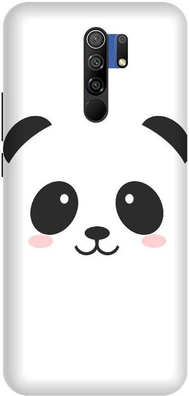 URCHIN Back Cover for Redmi 9 prime panda, Panda, panda love, panda image, cute, funny, cartoon  (Multicolor, Shock Proof, Pack of: 1)