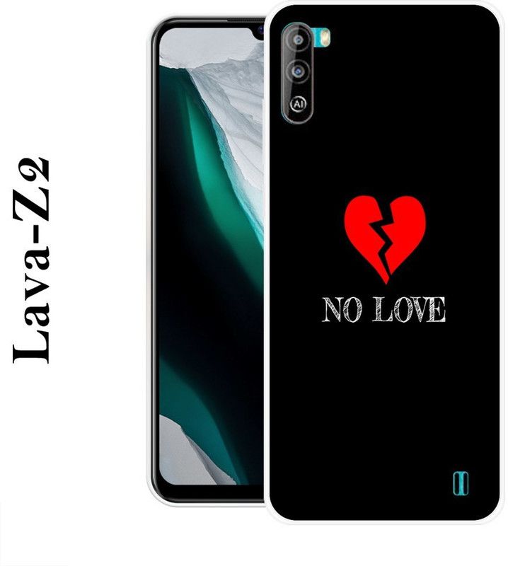 PALWALE BALAJI Back Cover for Lava Z2  (Black, Silicon)