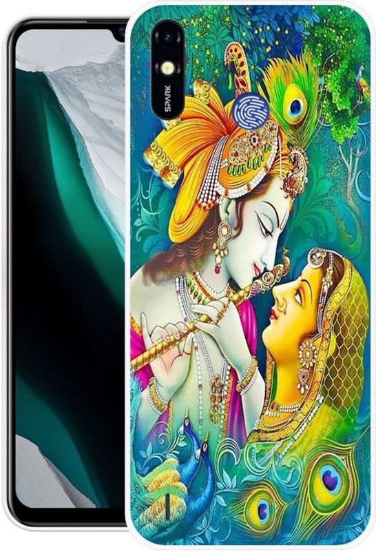 Aabra Back Cover for Tecno Spark Go Plus  (Multicolor, Flexible, Silicon, Pack of: 1)