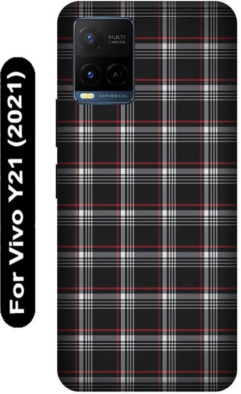 SSMORYA Back Cover for Vivo Y21 2021, Vivo V2111, Fabric Printed  (Multicolor, Hard Case, Pack of: 1)