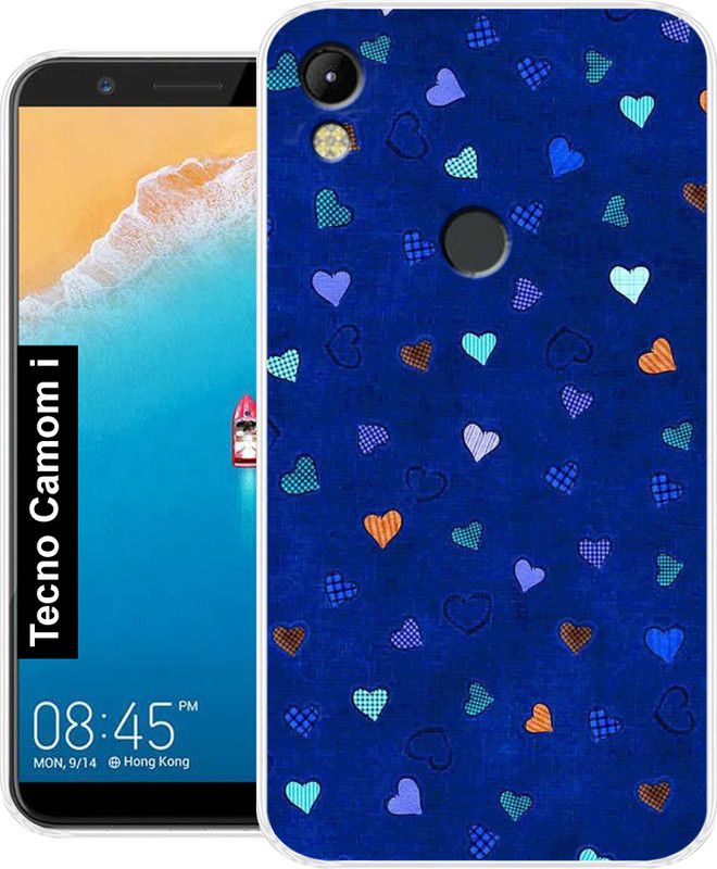 Tokito Back Cover for Tecno Camon i  (Multicolor, Grip Case, Silicon, Pack of: 1)