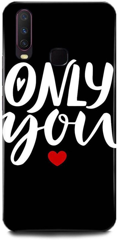 play fast Back Cover for Vivo Y15/1901 ONLY YOU PRINTED  (Multicolor, Hard Case, Pack of: 1)