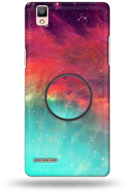NDCOM Back Cover for OPPO F1  (Multicolor, Cases with Holder, Pack of: 1)