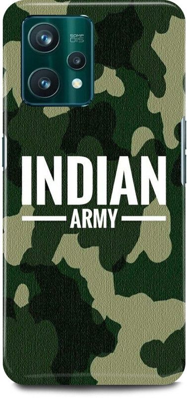 FIKORA Back Cover for Realme 9 Pro Plus 5G, INDIAN, ARMY, SOLDIER, COMOFLAG  (Khaki, Hard Case, Pack of: 1)