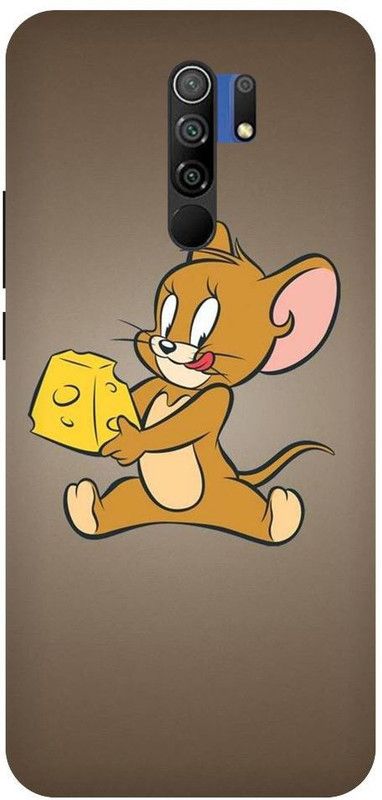 URCHIN Back Cover for Redmi9prime Tom and Jerry, Cartoon Network, Cartoon, Jerry, Cute  (Multicolor, Shock Proof, Pack of: 1)
