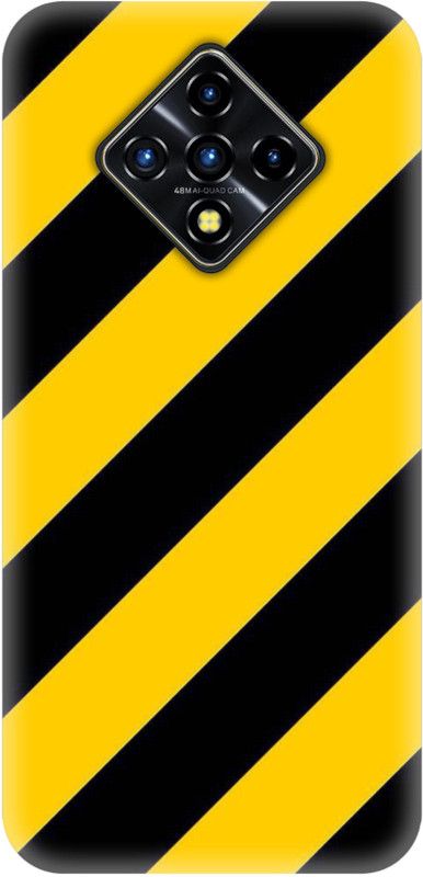 #Uncultured Back Cover for Infinix Zero 8i  (Black, Yellow, Hard Case, Pack of: 1)