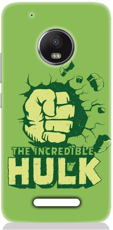Smutty Back Cover for Motorola Moto C - Hulk Print  (Multicolor, Hard Case, Pack of: 1)