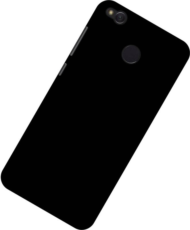 Case Designer Back Cover for Xiaomi Redmi 4 Ultra Slim Lightweight Hard Premium Matte Finish Original  (Black, Grip Case, Pack of: 1)